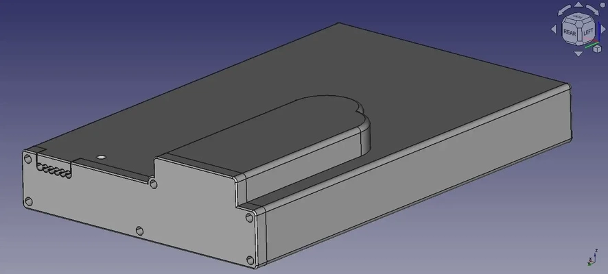 tarjeta circuito impreso alojamiento 3d modelos descargar crealidad nube 3d print model - Mito3D