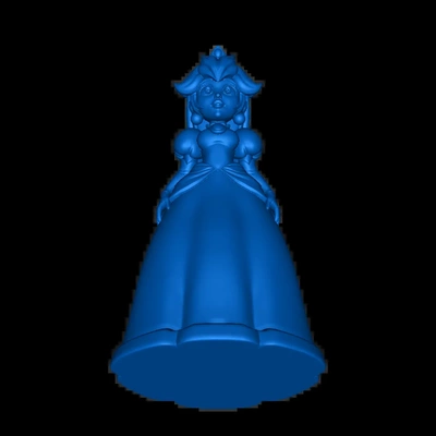 peach 3d models download creality cloud 3d print model - Mito3D