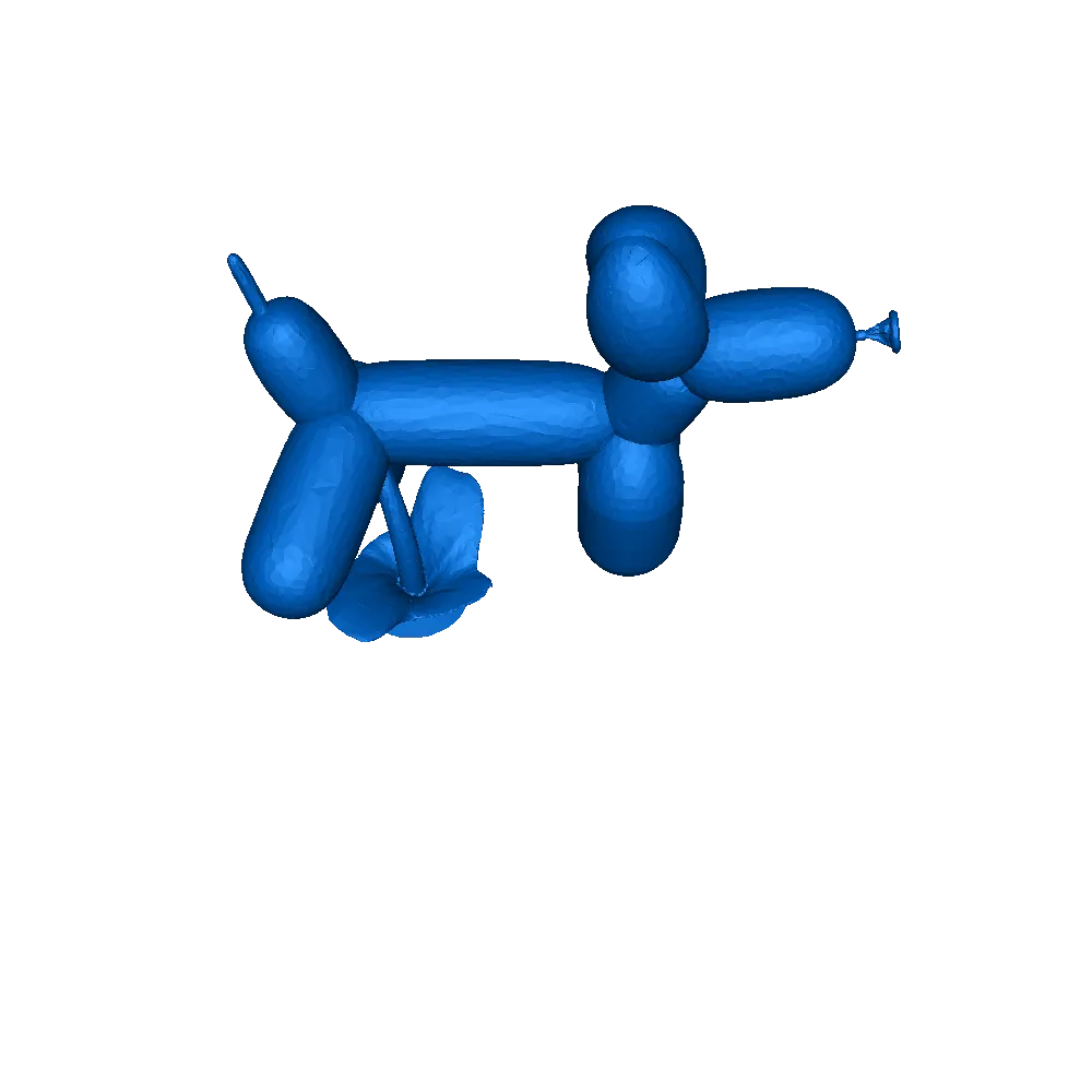 pipì palloncino cane 3d modelli scarica creality nube 3D print model - Mito3D