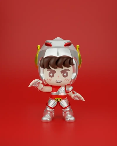 pégase seiya chibi 3d modèles télécharger créalité nuage 3d print model - Mito3D