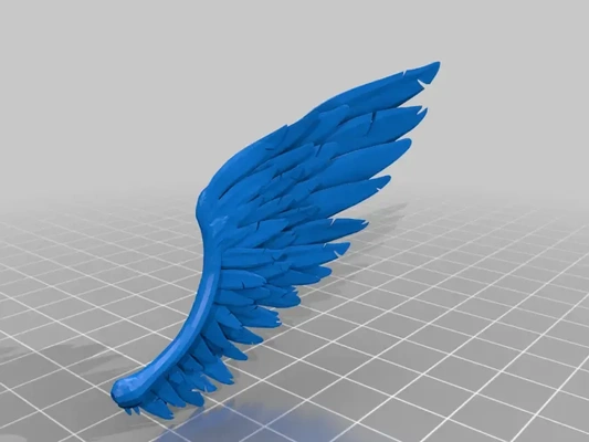 pegasus wing asset 3d models download creality cloud 3d print model - Mito3D