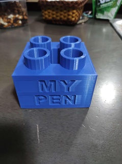 pen holder DIY 3d print model - Mito3D
