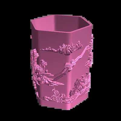 dolma kalem kulp destek 3d modeller indir creality bulut 3d print model - Mito3D