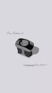 caneta suporte dissipador calor faça 3d print model - Mito3D