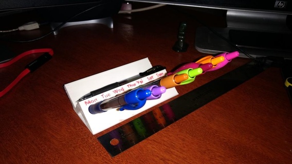 Stift Halter Unterstützung v3 3d print model - Mito3D