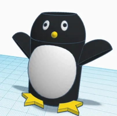 penguin 3d models download creality cloud 3d print model - Mito3D