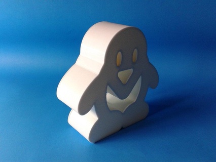 pinguino nidible scatola v1 3d print model - Mito3D