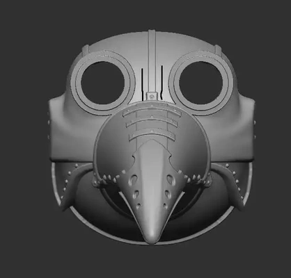 percival de rolo maschera 3d modelli scarica creality nube personaggi 3d print model - Mito3D