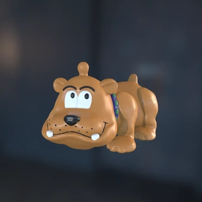 perro sollozo coca reajuste salarial 3d modelos descargar crealidad nube 3d print model - Mito3D