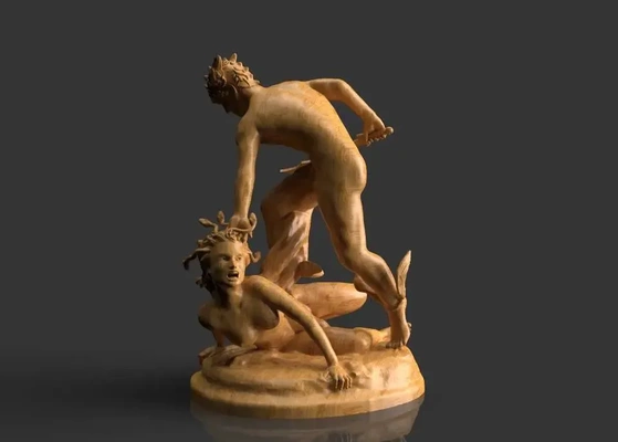 perseus medusa statuette 3d models download creality cloud 3d print model - Mito3D