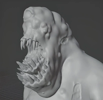 pestilento gigante 3d modelos baixar crialidade nuvem 3d print model - Mito3D