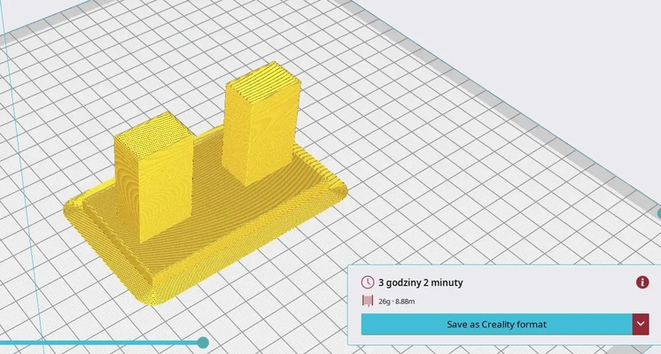 petg teste 3d modelos baixar crialidade nuvem 3d print model - Mito3D