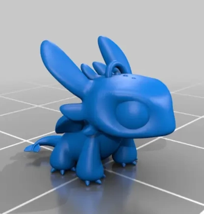 petit dragão 3d modelos baixar crialidade nuvem 3d print model - Mito3D