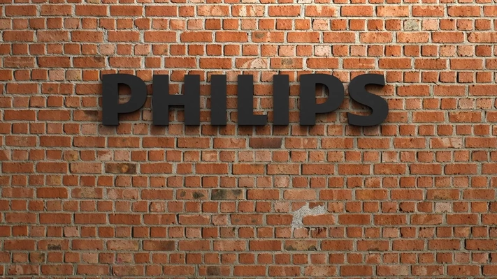 philips logotipo 3d modelos baixar crialidade nuvem 3d print model - Mito3D