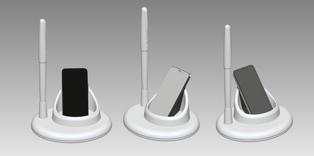 telefon halter unterstützung 3d modelle download realität wolke gadgets elektronik 3d print model - Mito3D