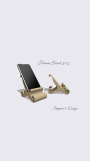 phone stand 303 Accessories 3d print model - Mito3D