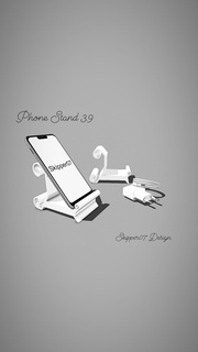 teléfono estante soporte 39 accesorios 3d print model - Mito3D