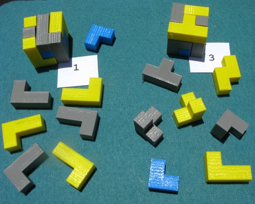 cube puzzles 3d modèles télécharger créalité nuage 3d print model - Mito3D