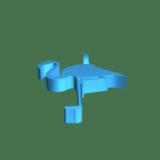 Schwein fliegend Tiere 3d print model - Mito3D