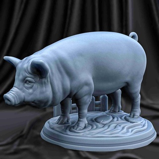 porco mamífero 3d print model - Mito3D