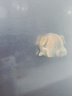 porco magnético animais 3d print model - Mito3D