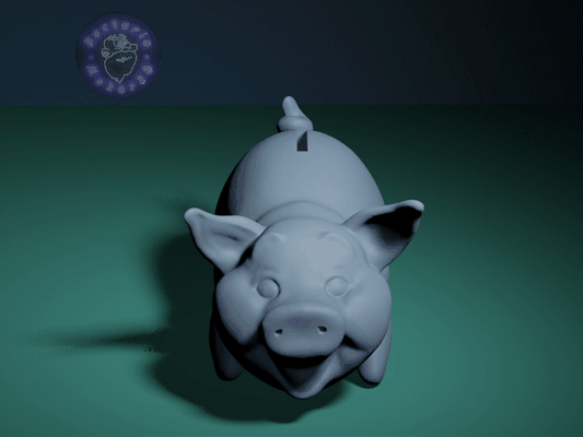 piggy bank 3d models download creality cloud 3d print model - Mito3D