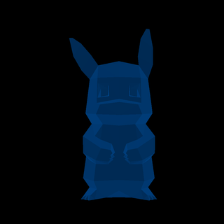 Pikachu caracteres 3d print model - Mito3D