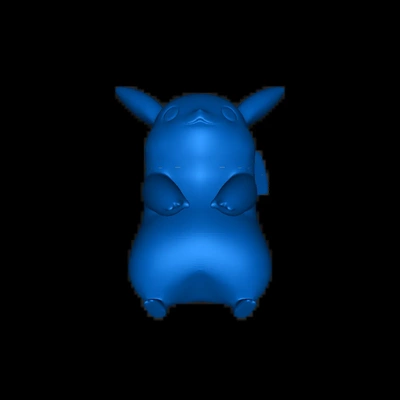 pikachu 3d models download creality cloud 3d print model - Mito3D