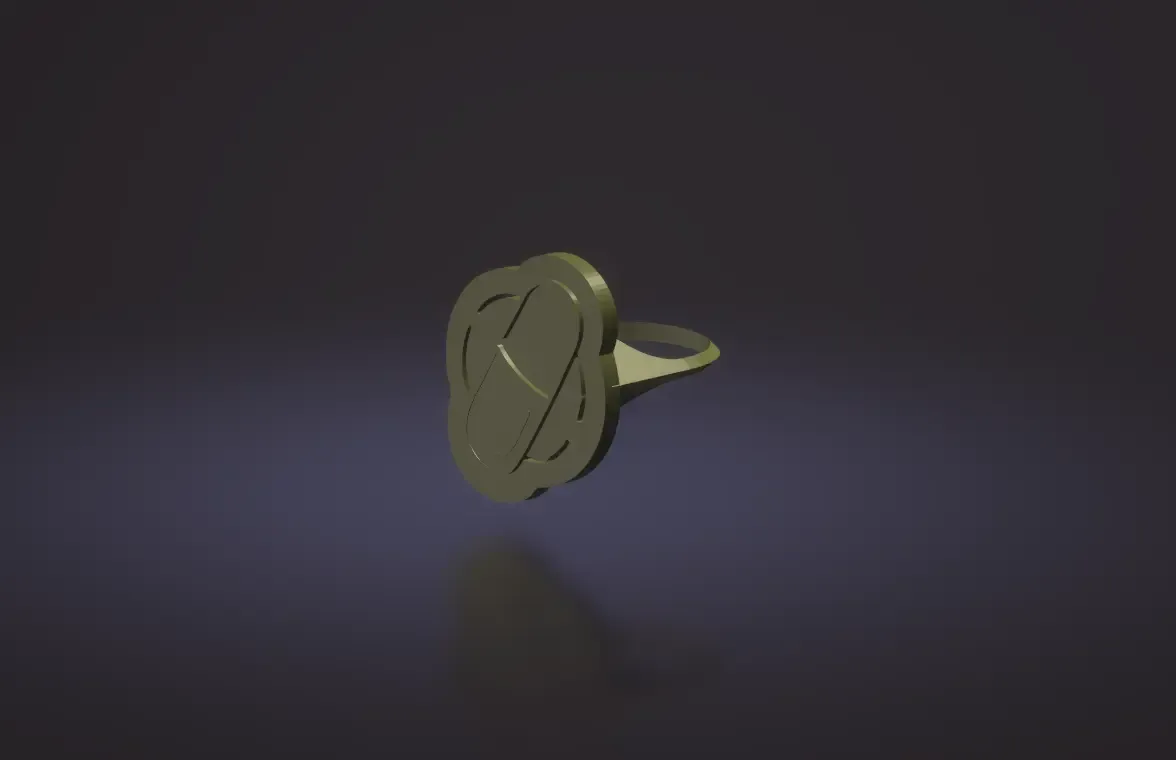 pildoron ring 3d models download creality cloud 3D print model - Mito3D