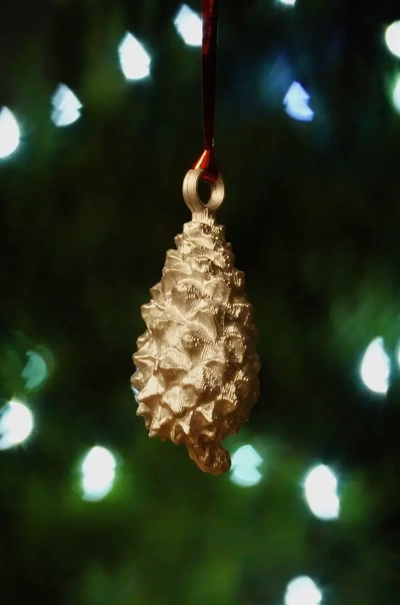 pine cone 3 christmas decoartion 3d models download creality cloud 3d print model - Mito3D