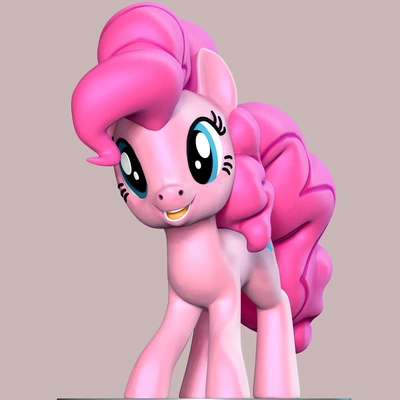 mignolo torta my pony 3d modelli scarica creality nube 3d print model - Mito3D