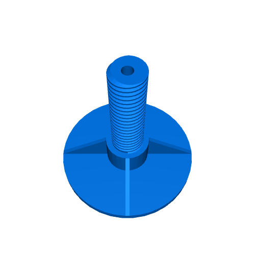 pino rosca caixa acoplada 3d modelos baixar crialidade nuvem 3D print model - Mito3D