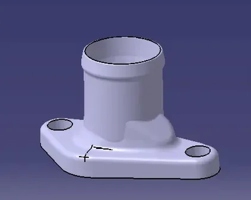 rohr flange 3d modelle download realität wolke 3d print model - Mito3D