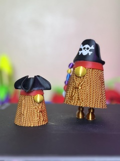 pirata gnomo homens 3d print model - Mito3D