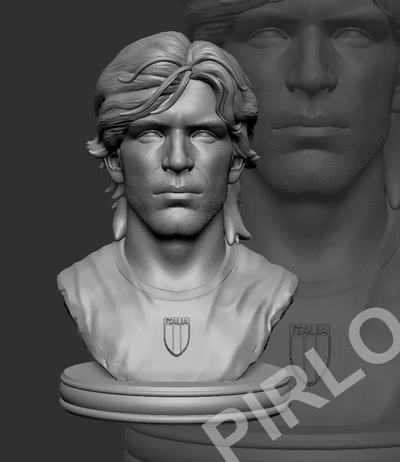 pirlo 3d modelos descargar crealidad nube 3d print model - Mito3D