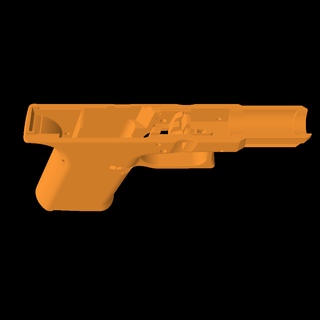 pistola 3d modelos baixar crialidade nuvem Esportes ar livre 3d print model - Mito3D