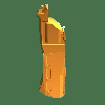 pistolet 3d modelos descargar crealidad nube 3d print model - Mito3D