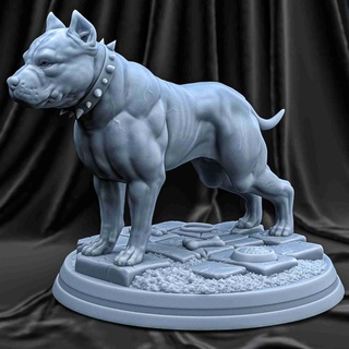 pit bull terrier Mammal 3d print model - Mito3D