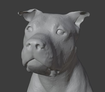 pitbull 3d models download creality cloud Mammal 3d print model - Mito3D
