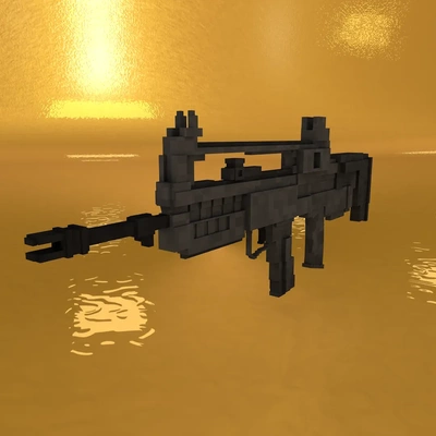 pixel smg 3d modelos descargar crealidad nube 3d print model - Mito3D