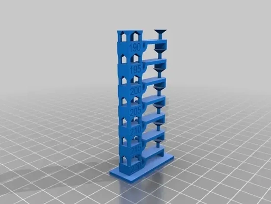 pla temperatura torre teste 3d modelos baixar crialidade nuvem 3d print model - Mito3D