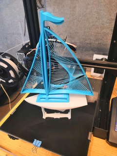 bateau voile autant Support Véhicules 3d print model - Mito3D