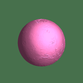 Planeta naruto pianeta lampada 3d print model - Mito3D