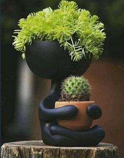 planter pot Nature & Plants 3d print model - Mito3D