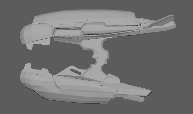 plasma fusil 3d modèles télécharger créalité nuage 3d print model - Mito3D