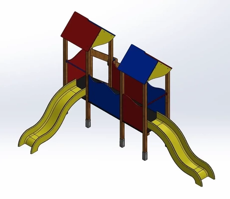 parque infantil slides 3d modelos baixar crialidade nuvem 3d print model - Mito3D