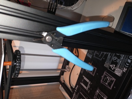 pinze titolare supporto in piedi bar stampante parti Accessori 3d print model - Mito3D