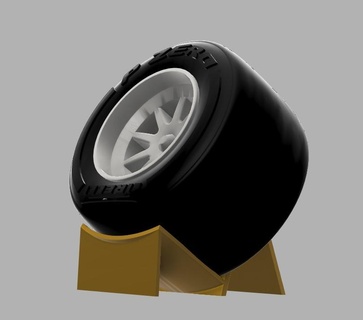 pneu jante f1 Others 3d print model - Mito3D