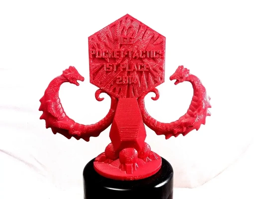 pocket tactics 2014 tournoi trophée 3d modèles télécharger créalité nuage 3d print model - Mito3D