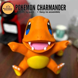 pok mon charmander - colors Monsters 3d print model - Mito3D